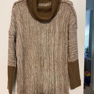 Women Sweater - Cowl Turtleneck